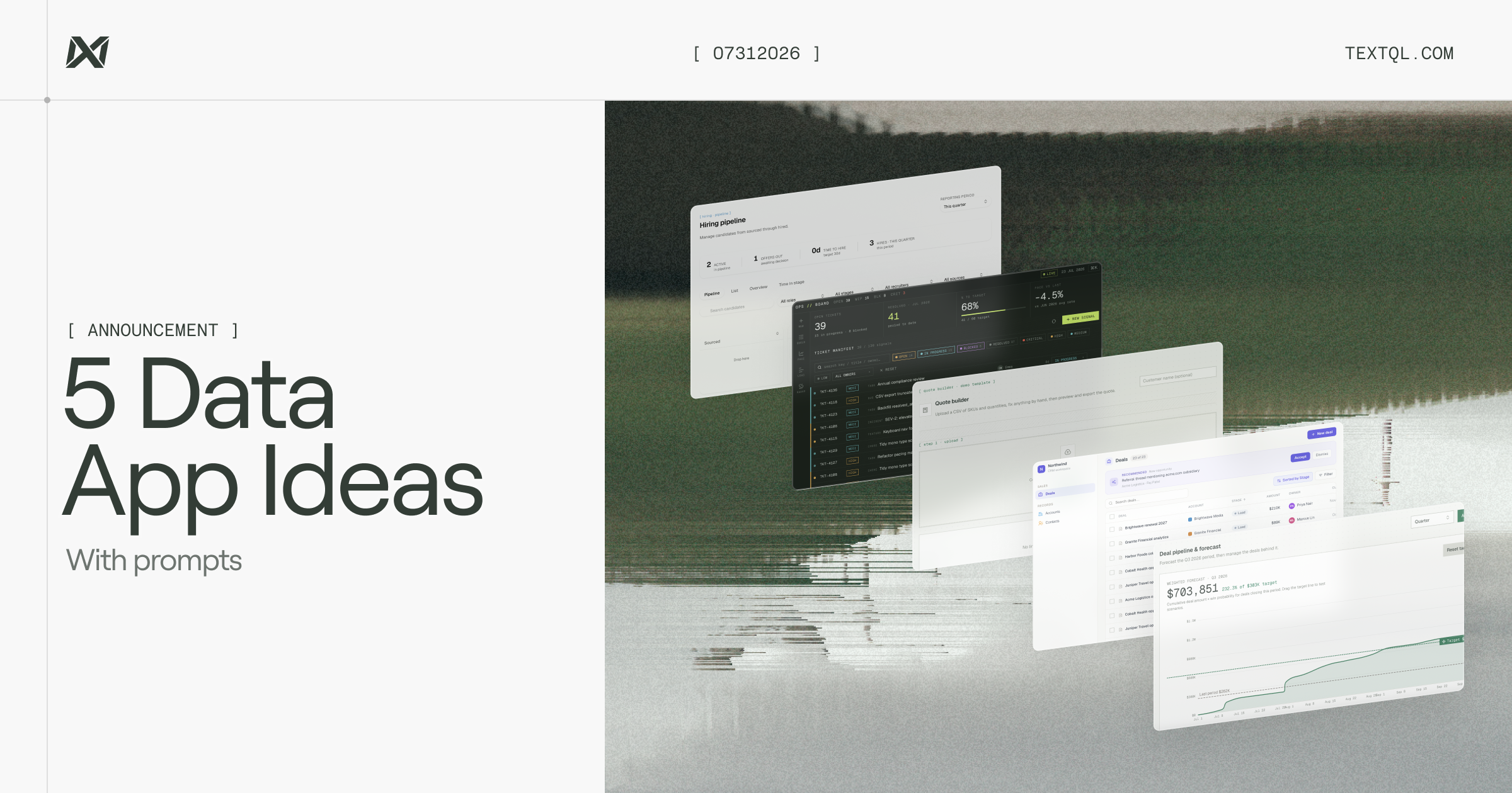 5 Ideas and Prompts for Your Next Data App